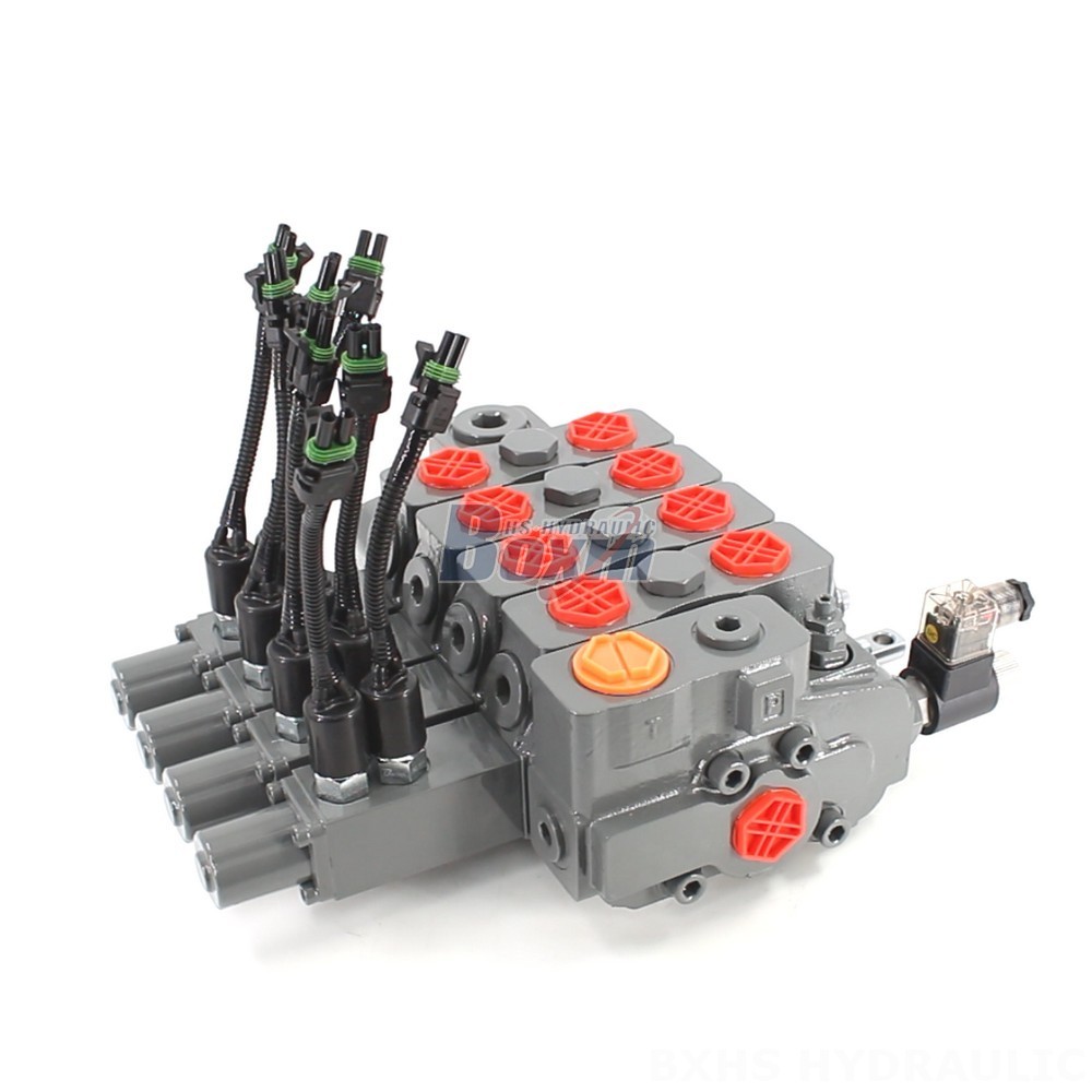 HSDLS180 Electric Unloading Valve: Distributors & Wholesalers Wanted - 4-Spool Sectional Valve cover photo